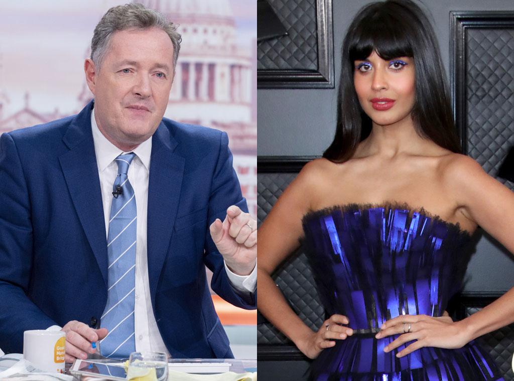 Piers Morgan, Jameela Jamil